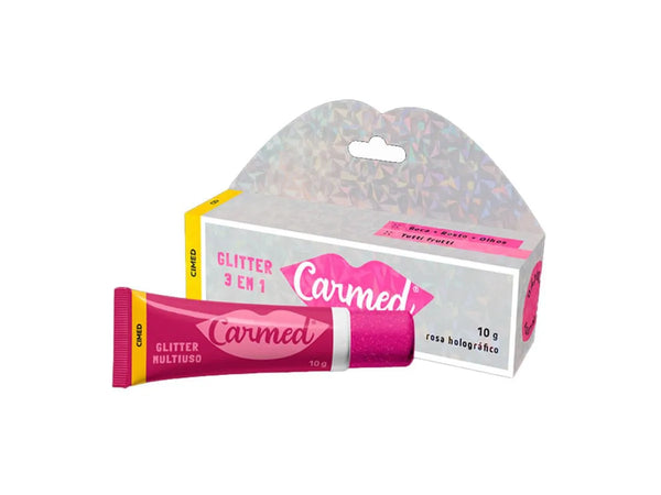 Carmed 3 em 1 Glitter 10g